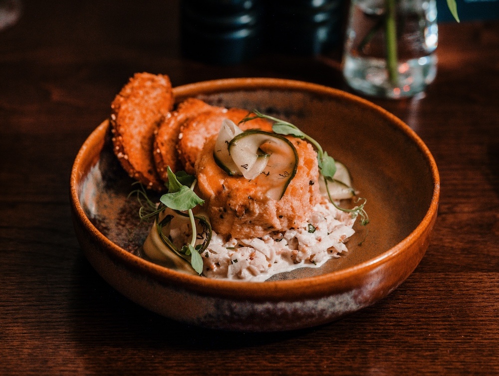 Autumn Starter dish from The Charleston menu