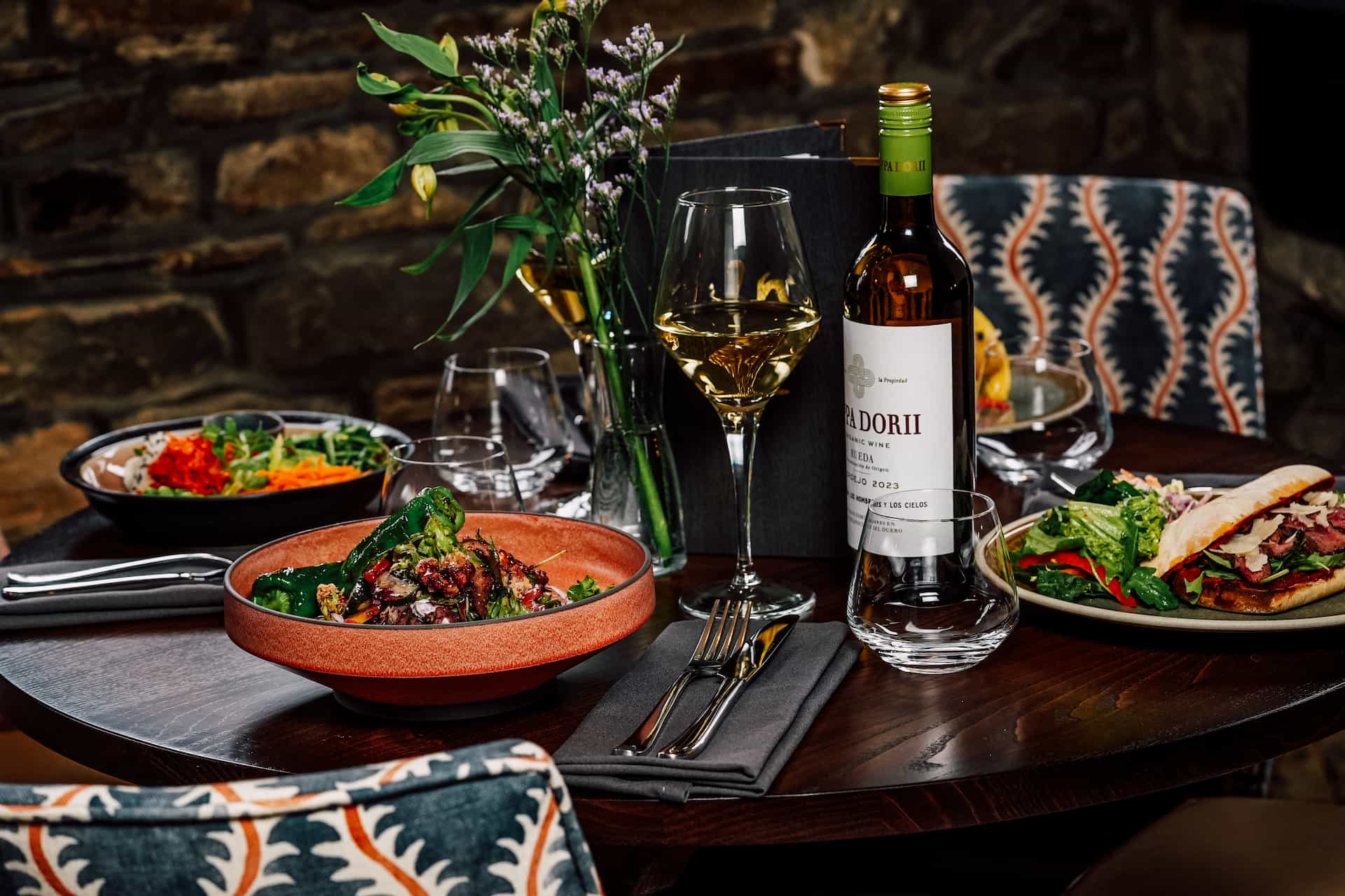 Summer Dishes and Wine